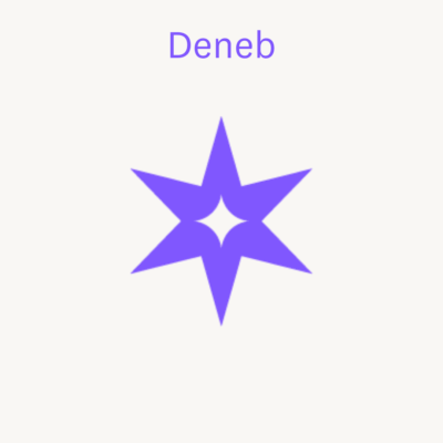 An image showing the Deneb star.